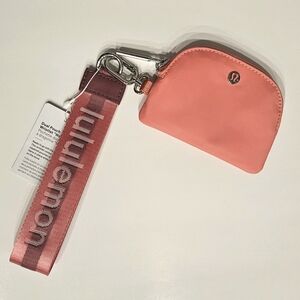 Lululemon Mini Pink Pouch Wristlet